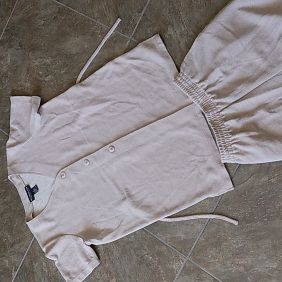 Vintage Oversized Knit Office Ensemble- Top and Pants- Matching Outfit - Picture 2 of 3